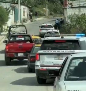 Despliegan operativo policiaco por presunto intento de linchamiento en Santa Cruz La Ixtla