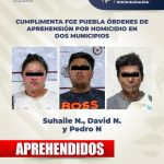 Caen tres por homicidio y ataque armado en Zacapoaxtla y Texmelucan