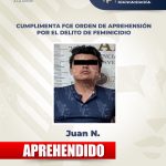 Detienen a hombre acusado de feminicidio de su pareja en Puebla