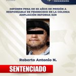 Sentencian a 60 años de prisión a hombre por feminicidio de su madre en Puebla