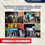 Catean cuatro inmuebles en Chignahuapan y aseguran 188 dosis de presunta droga cristal